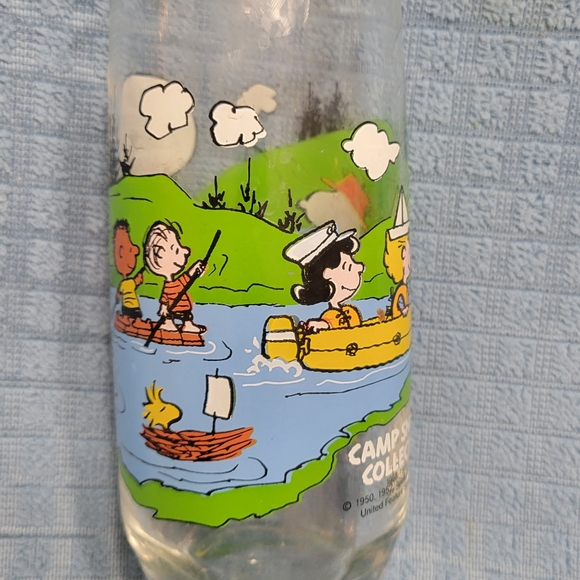 McDonald's Camp Snoopy Collection Schulz Peanuts Glass RATS! - Picture 6 of 7